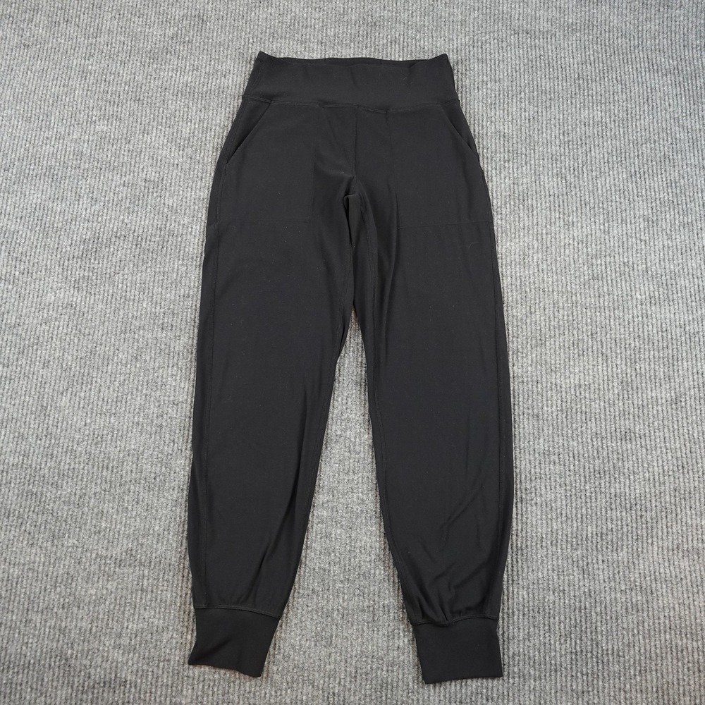 Lululemon Align Jogger Pants Womens 6 Black High Waist Pockets Yoga LW5CO2S